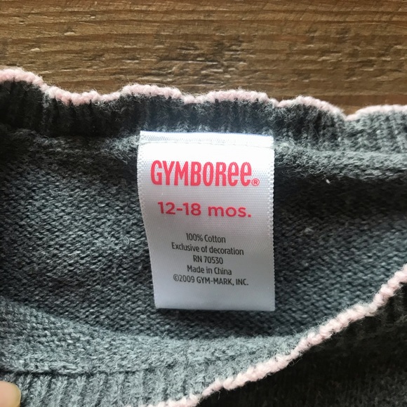 Gymboree poodle knit longsleeve 12-18 months - Picture 4 of 6